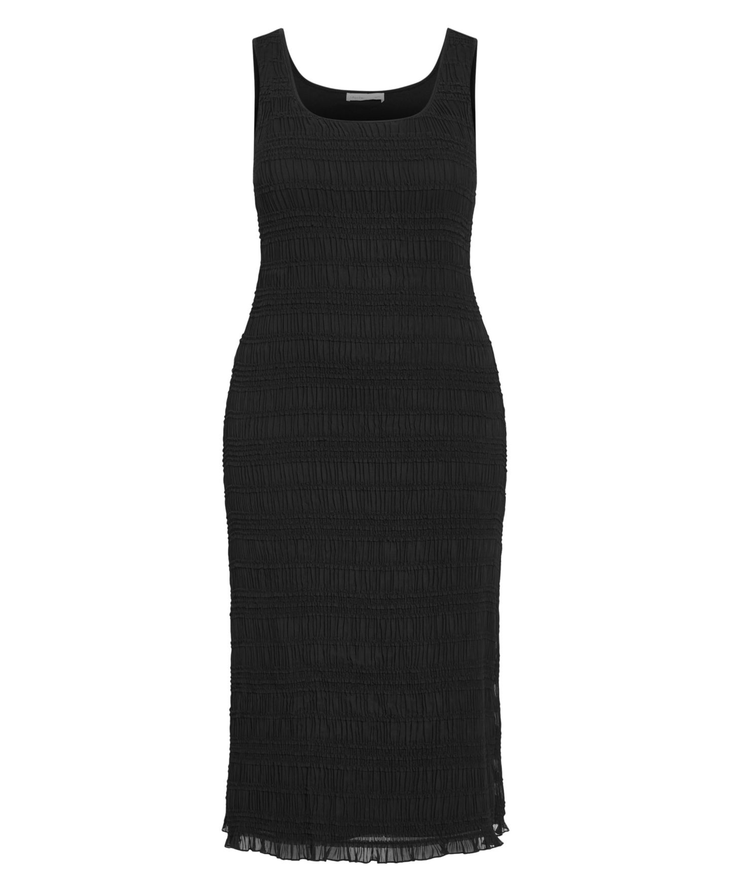 Женское платье CITY CHIC Plus Size Emelia Sleeveless Shirred, цвет: Чёрный — фото 3