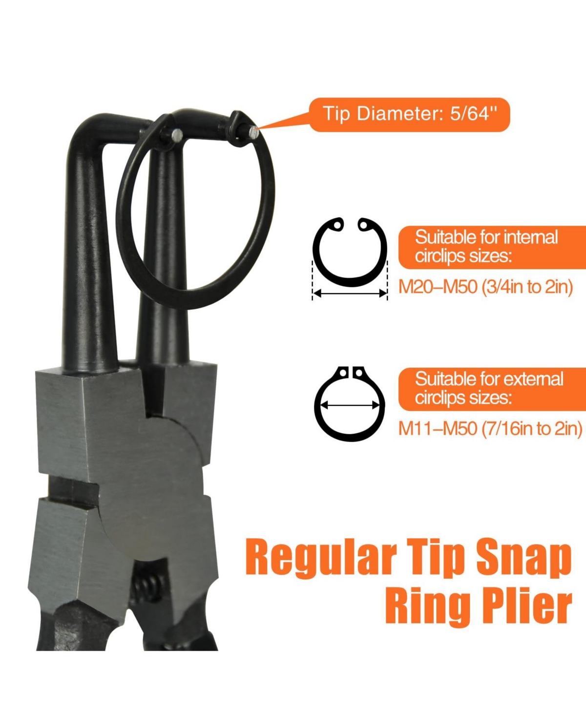 Xdovet Snap Ring Pliers Set With Storage Pouch