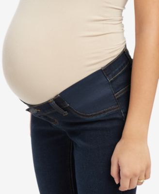 thumbnail image 2 of Hybrid & Company Maternity Jeans - Stretch Skinny Jeans With Belly Band PM4822SX 2 of 10