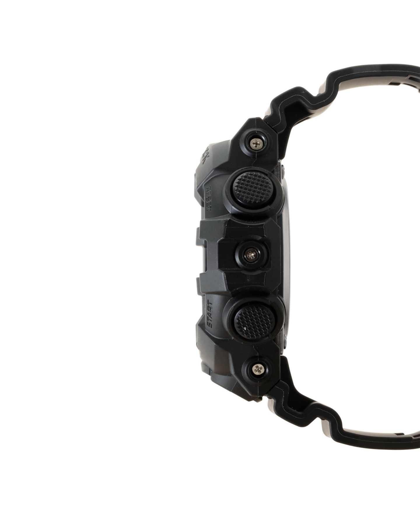 Мужские японские кварцевые часы G-Shock с чёрным корпусом из смолы, 53.4 мм — фото 2