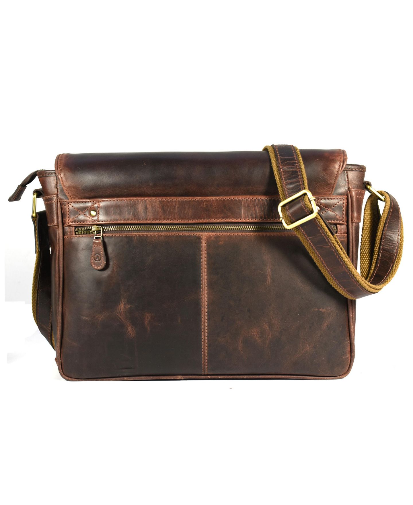 Сумка Aaron Leather Goods Leather Messenger — фото 8