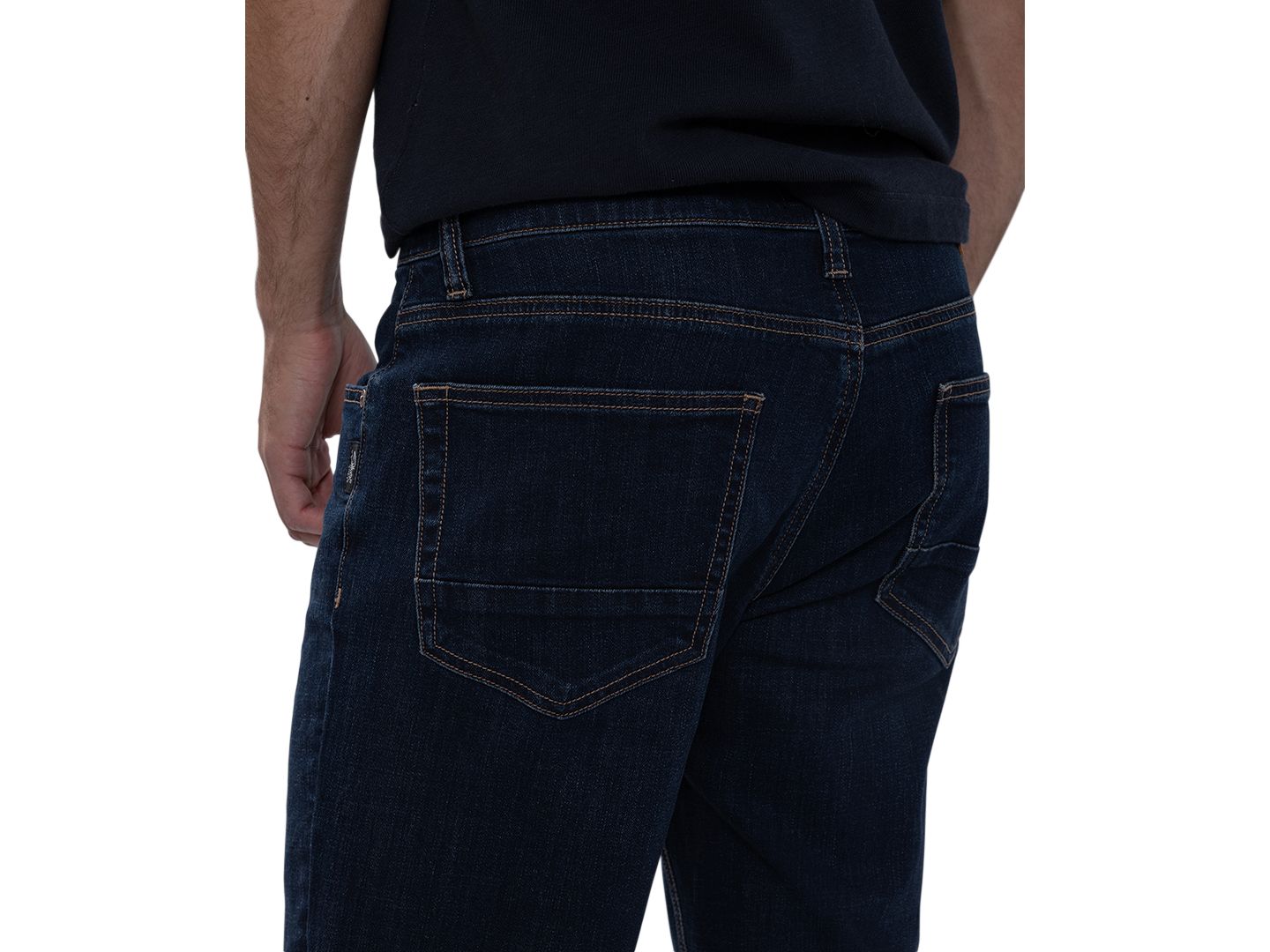 Мужские джинсы Silver Jeans Co. Zac Straight-Leg, цвет: Fly — фото 5