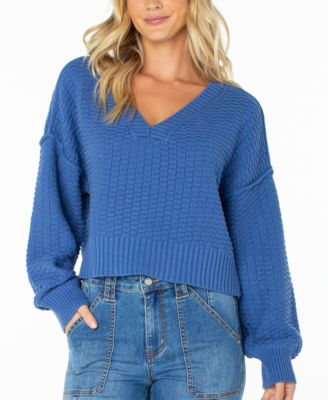 Women's Study Hall V-Neck Knit Sweater