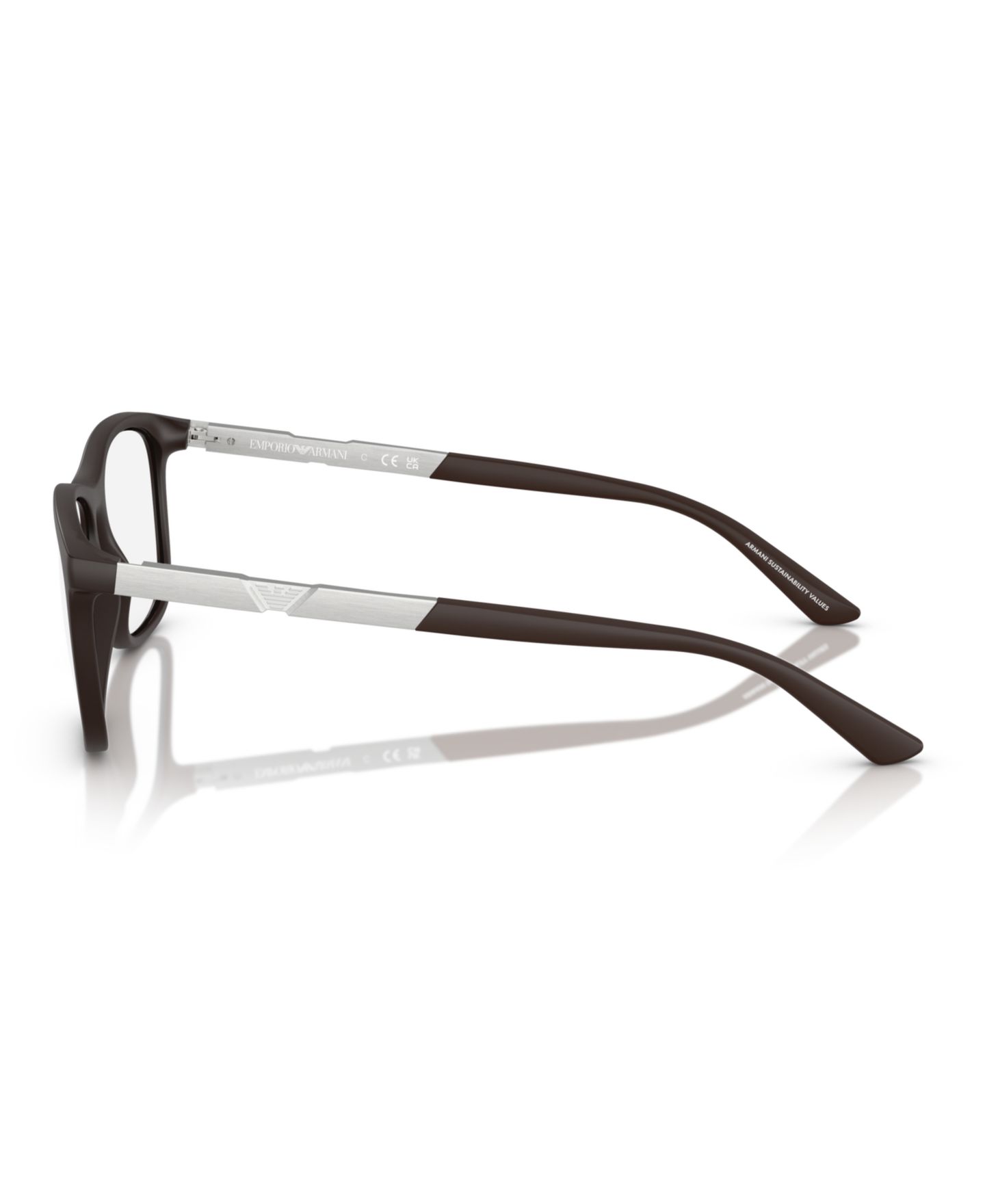 Мужские очки Emporio Armani Eyeglasses, EA3247, цвет: Матовый чёрный — фото 8