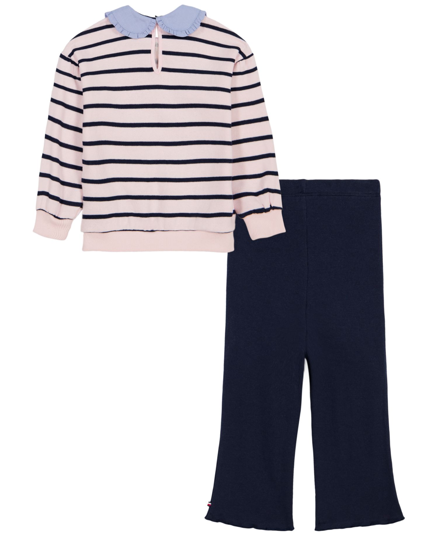 Girls' 2T-6X Long-Sleeve Top and Pants, 2-Piece Set