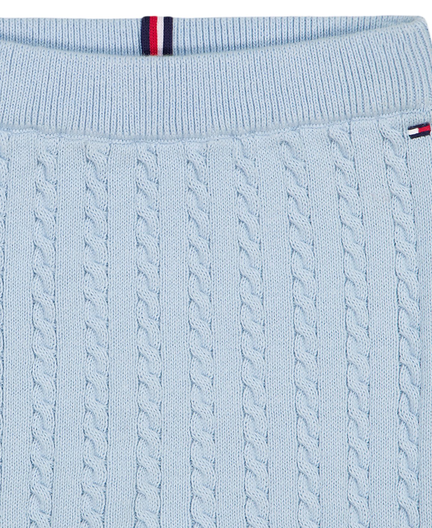 Детский комплект Tommy Hilfiger для малыша: кардиган с длинным рукавом и брюки, 2 предмета, цвет: Синий — фото 5
