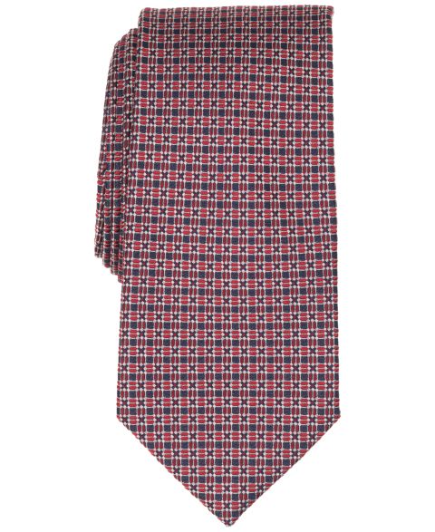 Мужской классический галстук Ted Baker London в клетку, цвет: Красный