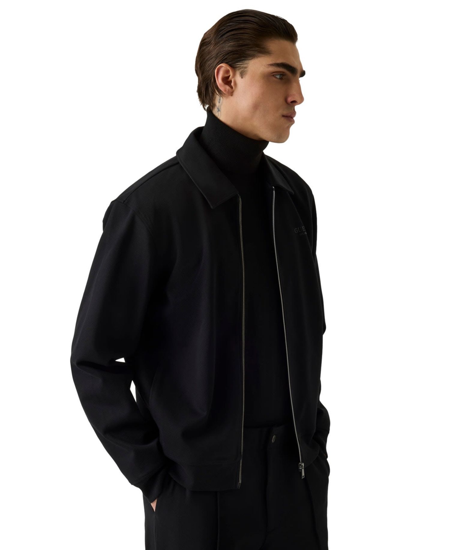 Men's Zip-Up Long-Sleeve Track Jacket