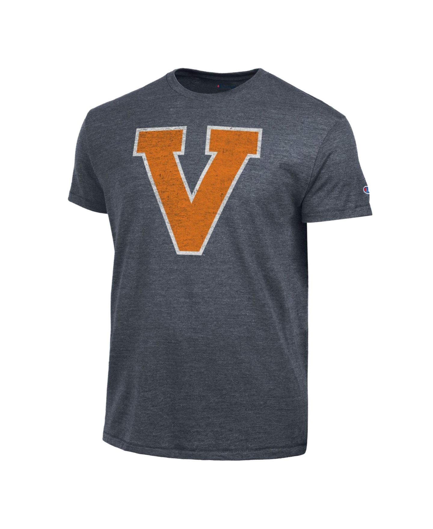 Мужская футболка Champion Navy Virginia Cavaliers Triumph Tri-Blend — фото 3