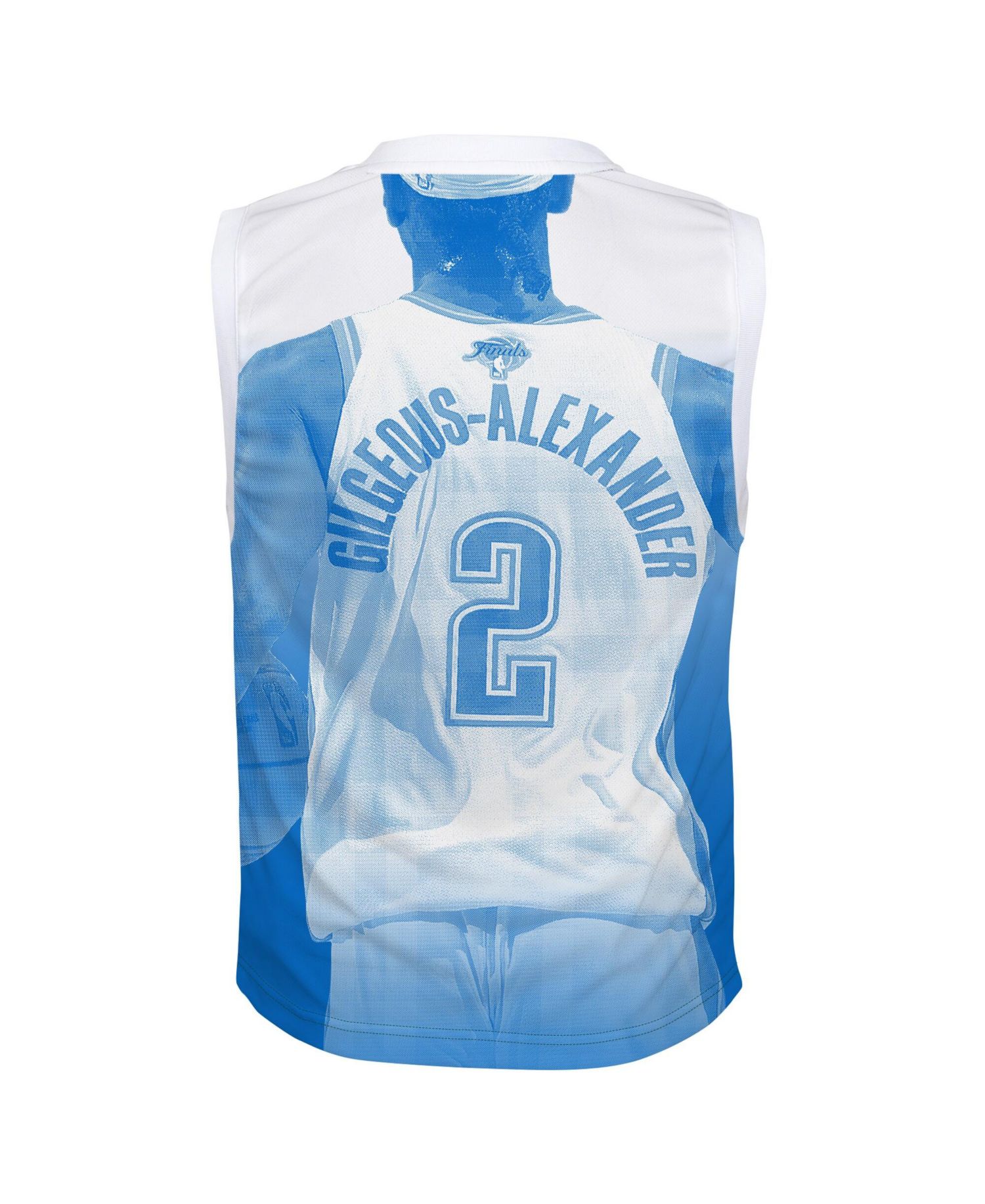 Big Boys and Girls Shai Gilgeous-Alexander Blue Oklahoma City Thunder Hometown Fashion Jersey