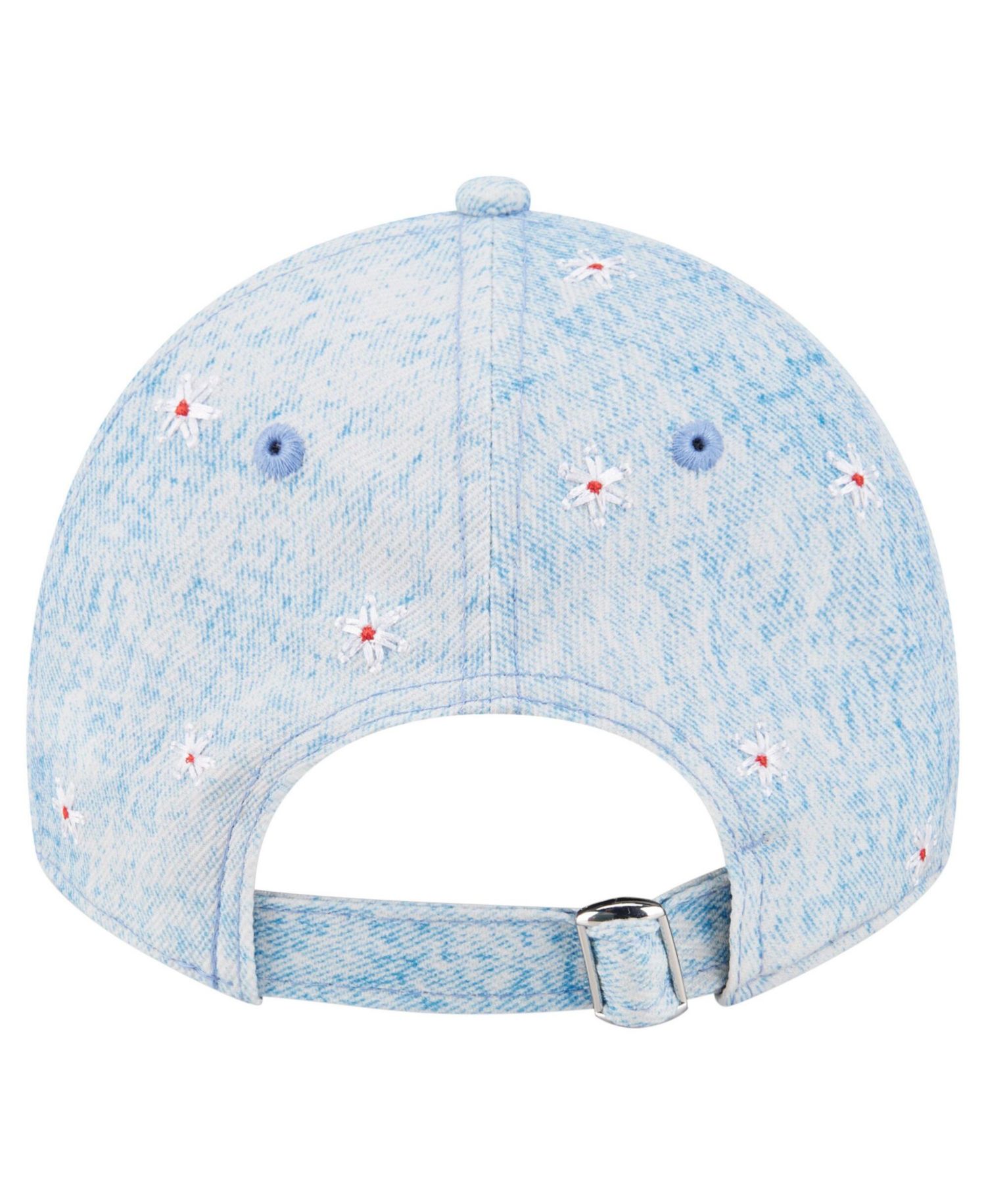 Women's Light Blue Cincinnati Reds Daisy All Over 9TWENTY Adjustable Hat