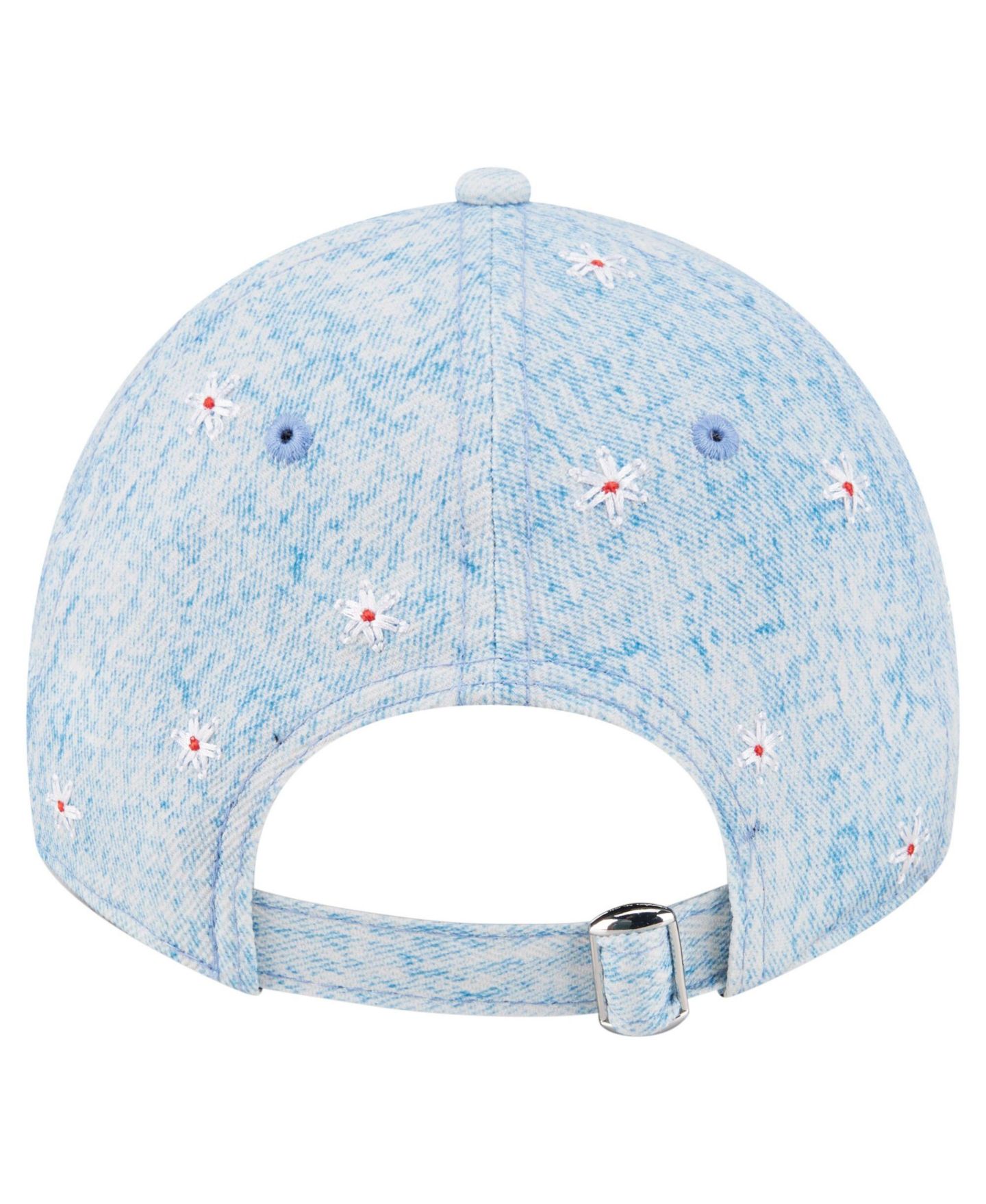 Женская кепка New Era Light Blue St. Louis Cardinals Daisy All Over 9TWENTY Adjustable Hat — фото 3