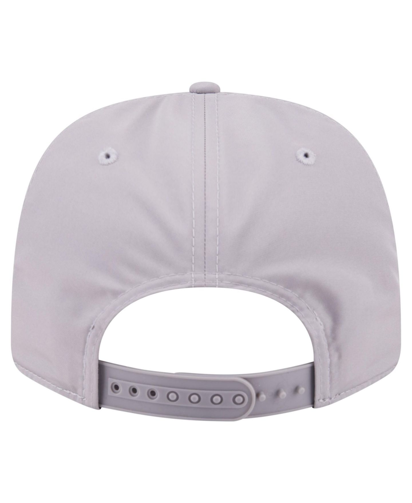 Мужская кепка New Era Gray Chicago Cubs Laser Perforated 9SEVENTY Adjustable Hat — фото 3