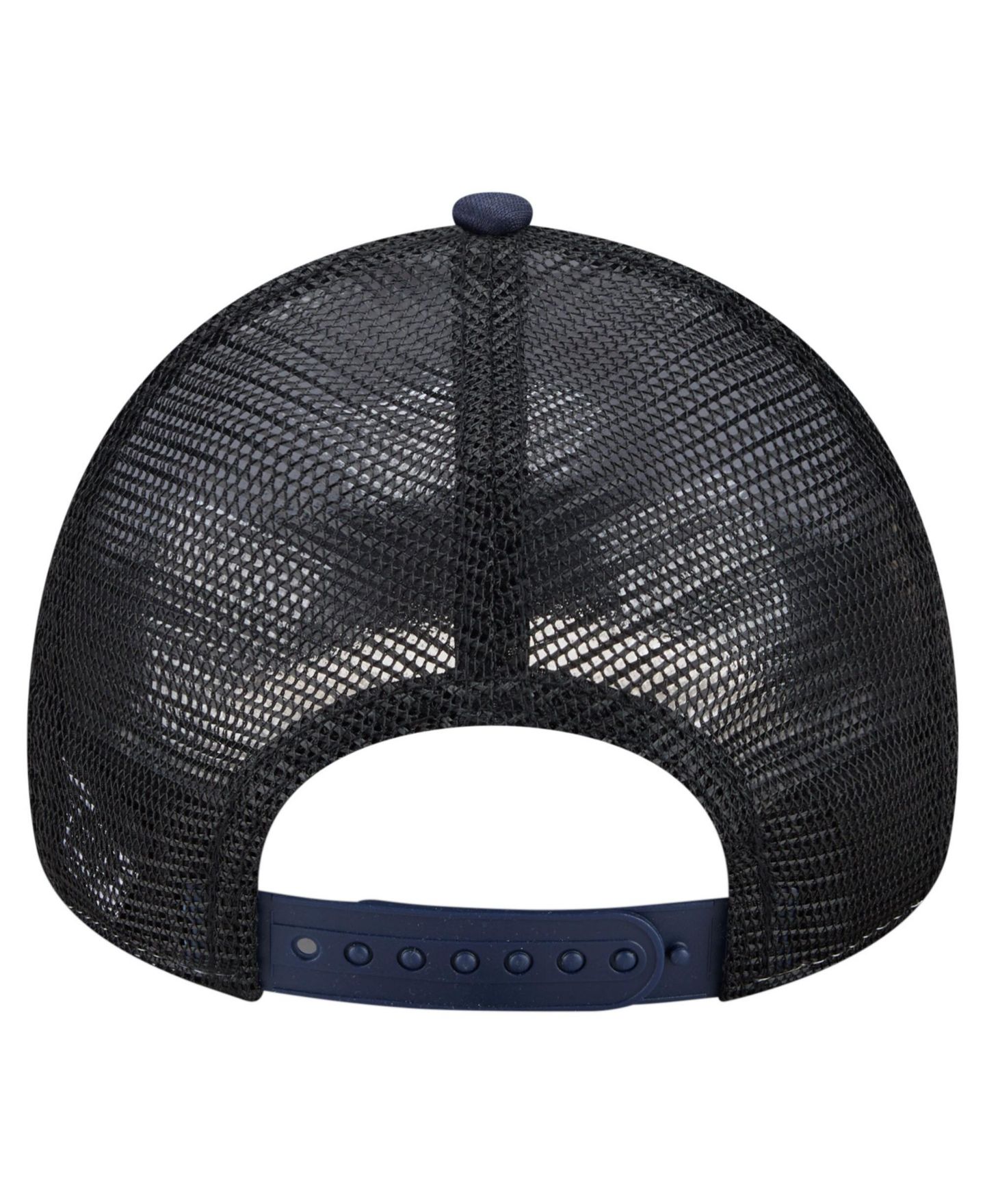 Детская кепка New Era White/Navy Atlanta Braves Food A-Frame 9FORTY Trucker Adjustable Hat — фото 3