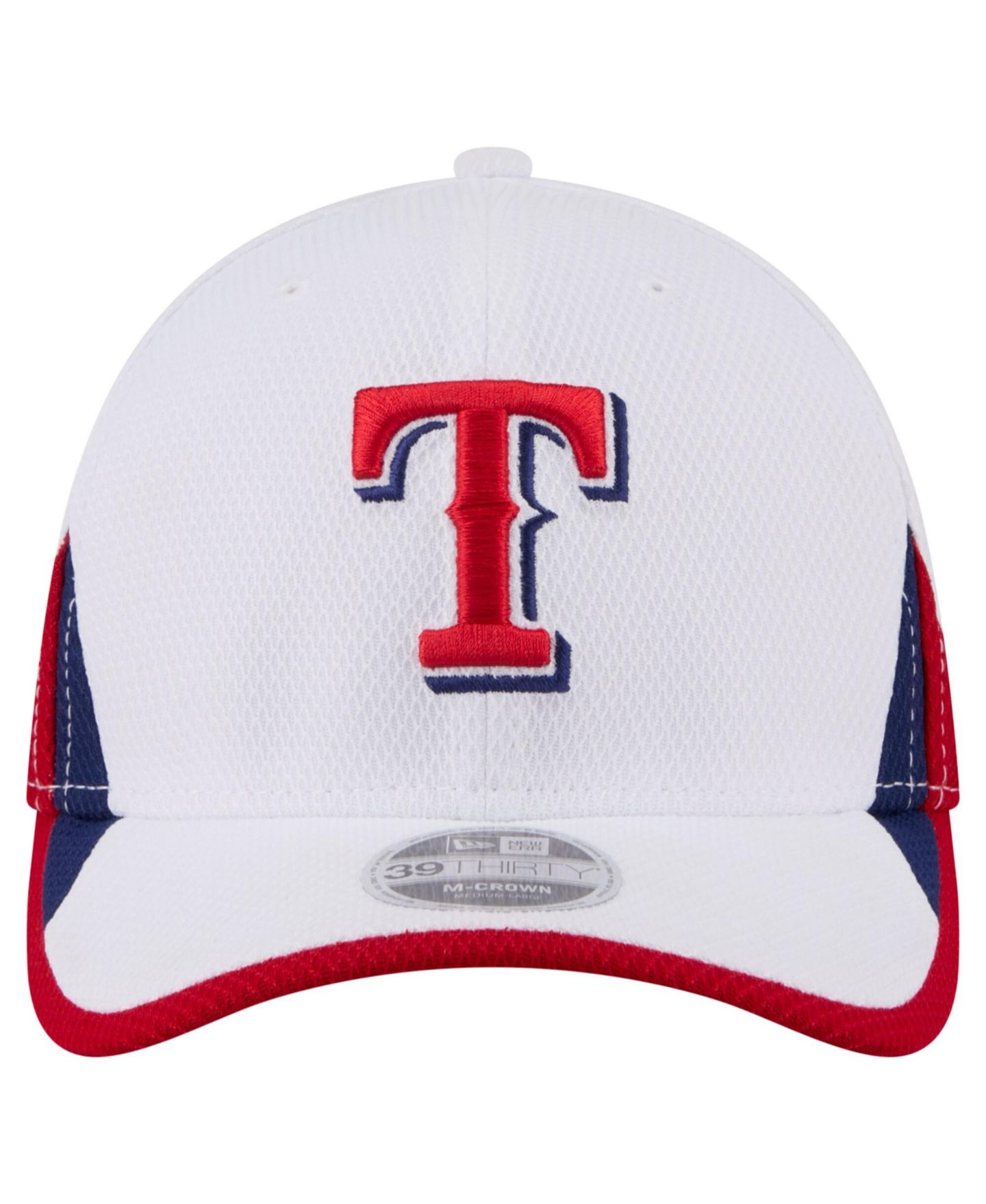 Мужской головной убор New Era White Texas Rangers Hat — фото 3
