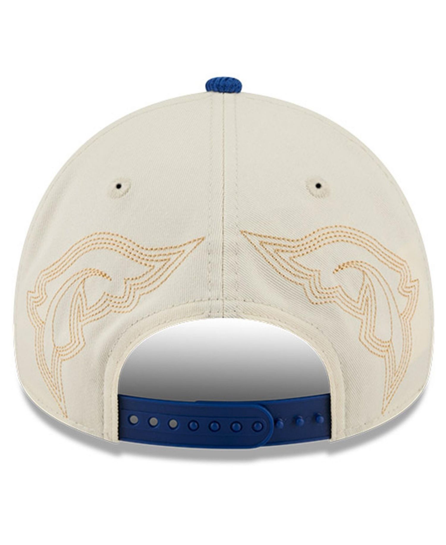 Men's Stone Toronto Blue Jays Western Stitch 9FORTY A-Frame Adjustable Hat
