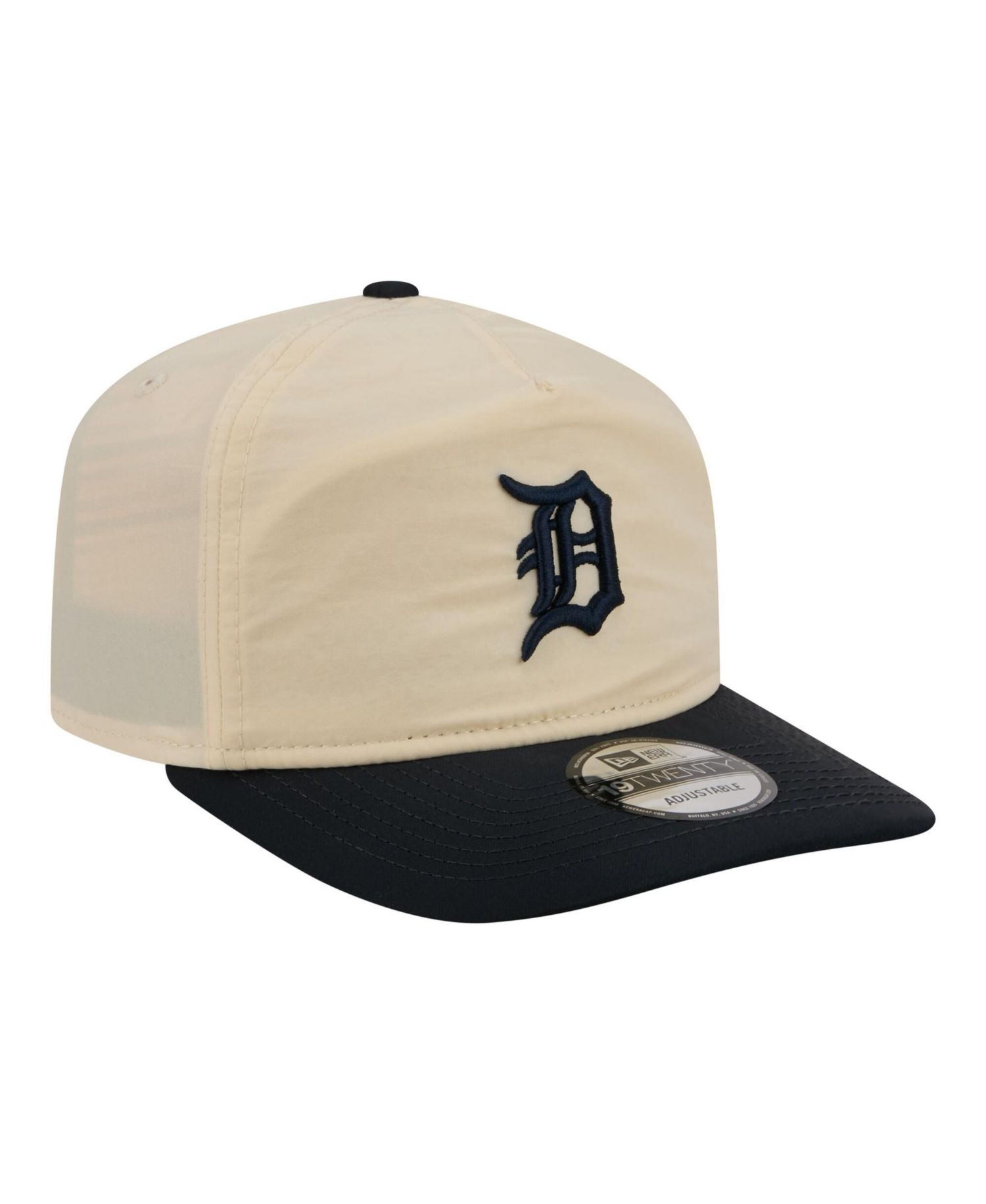 Men's Cream/Navy Detroit Tigers Everyday 19TWENTY Adjustable Hat