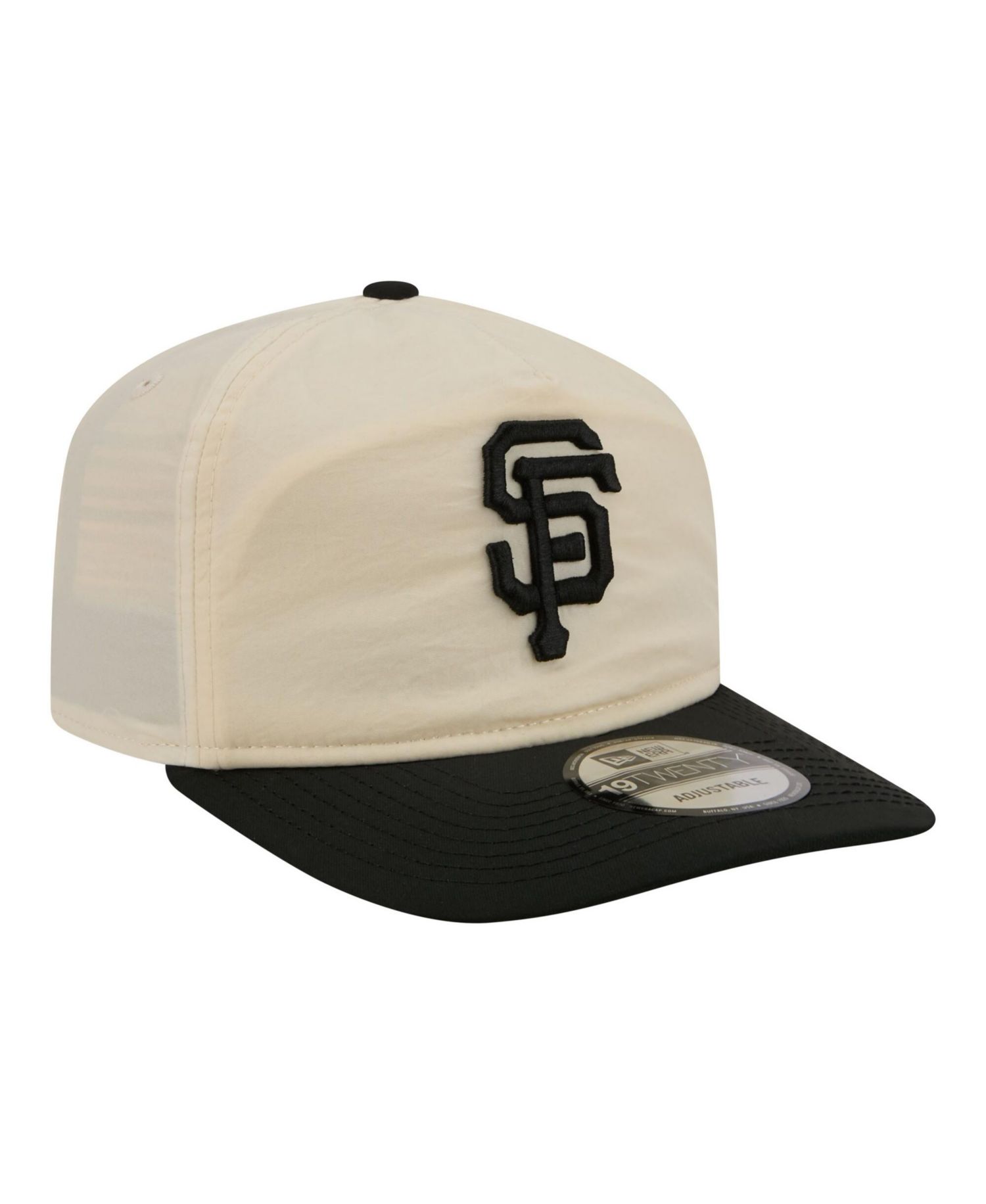 Men's Cream/Black San Francisco Giants Everyday 19TWENTY Adjustable Hat
