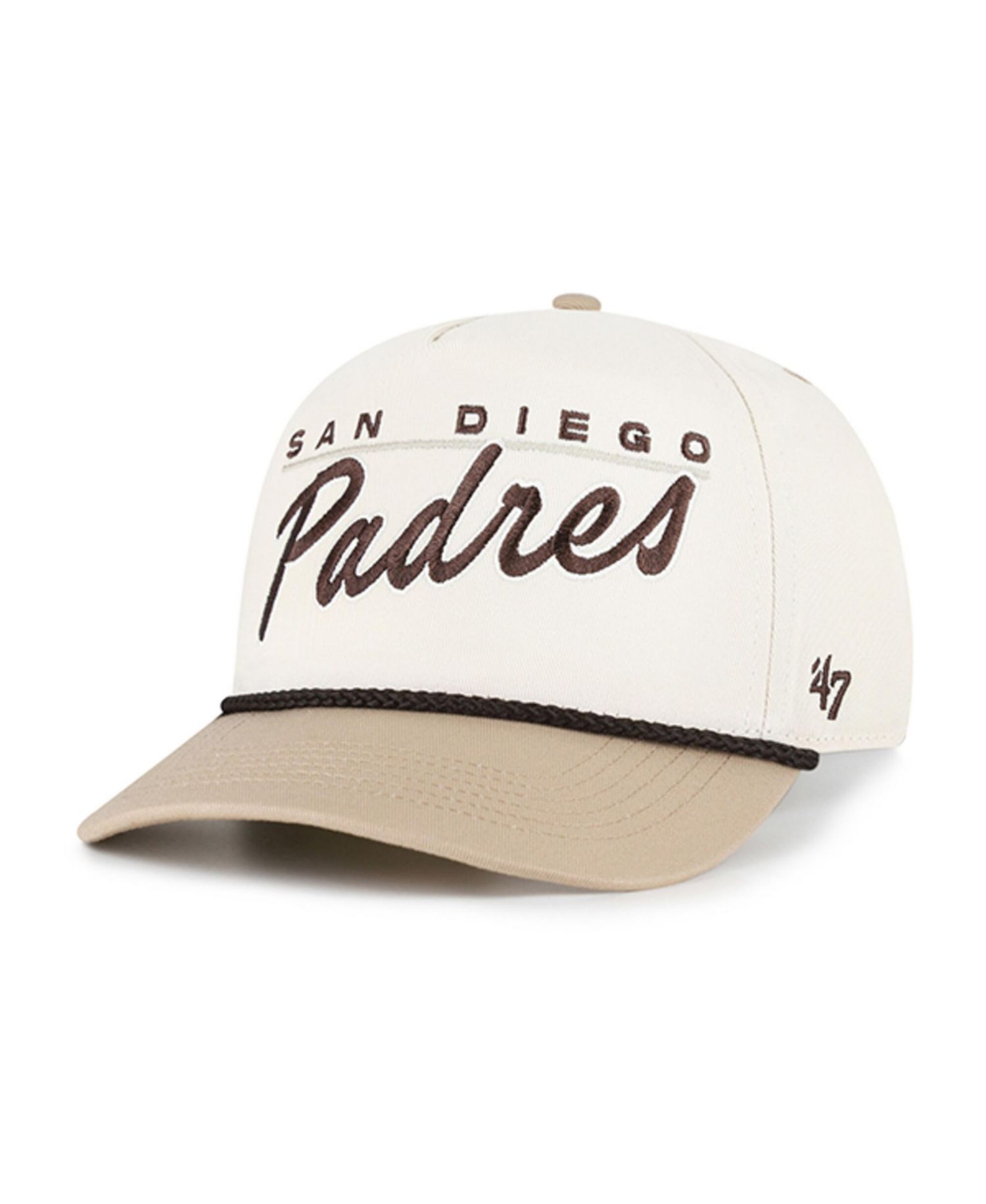 Men's Natural/Tan San Diego Padres Neutral Terrain Hitch Rope Adjustable Hat