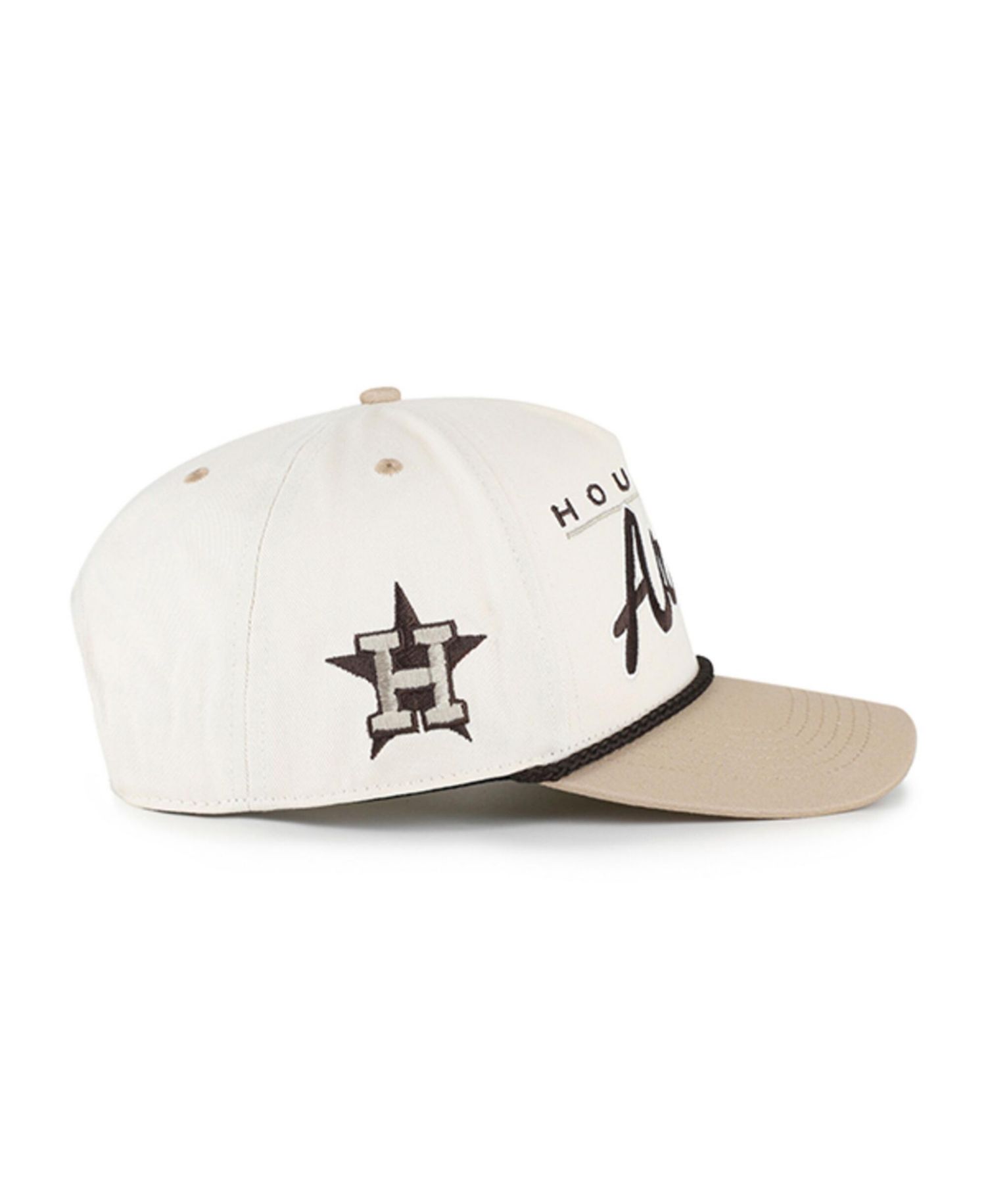 Men's Natural/Tan Houston Astros Neutral Terrain Hitch Rope Adjustable Hat