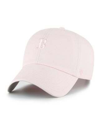 Men's and Women's Light Pink Boston Red Sox Pastel Clean Up Adjustable Hat
