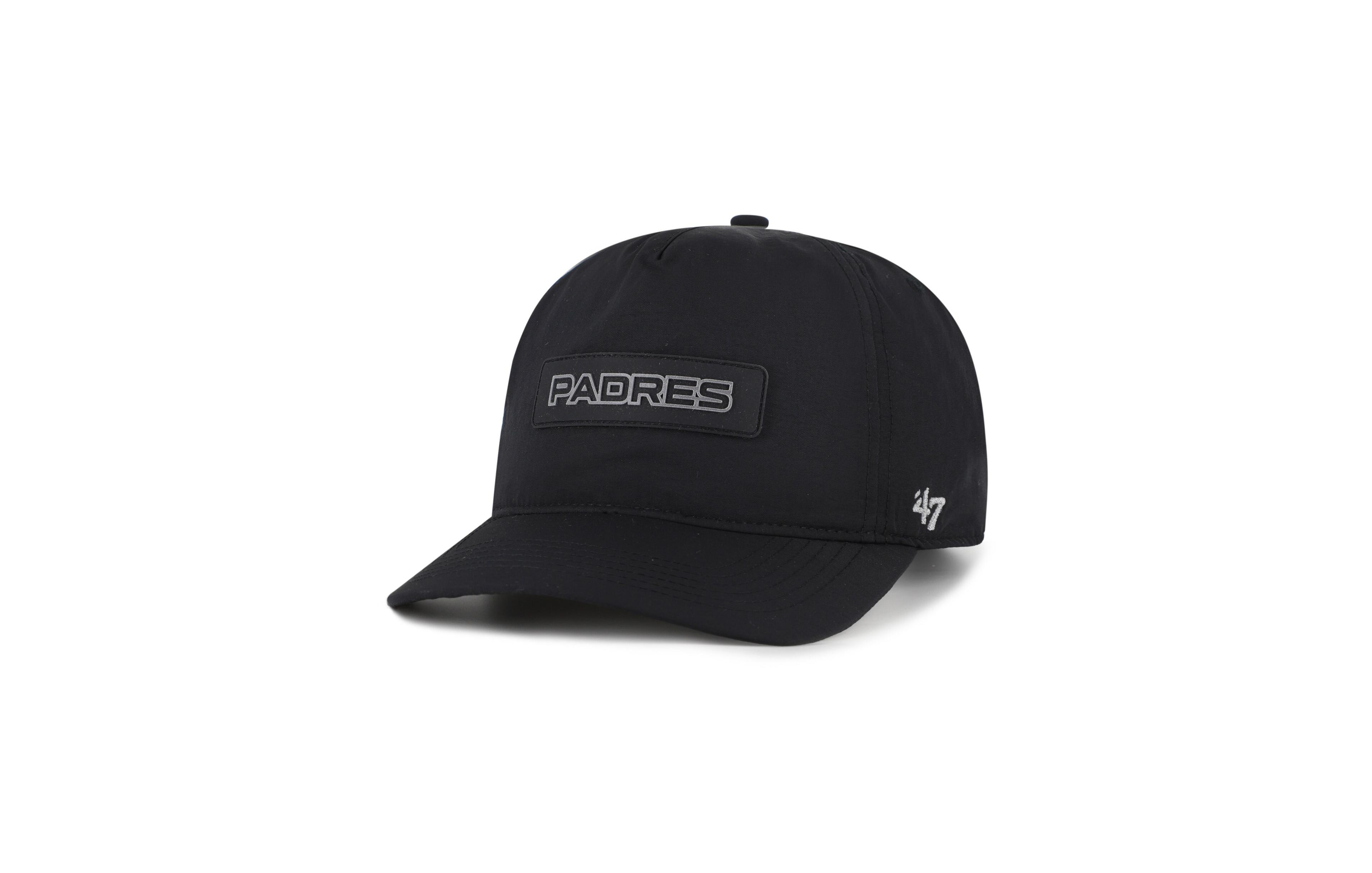 '47 Brand Men's Black San Diego Padres Quiet Outdoors Hitch Adjustable Hat