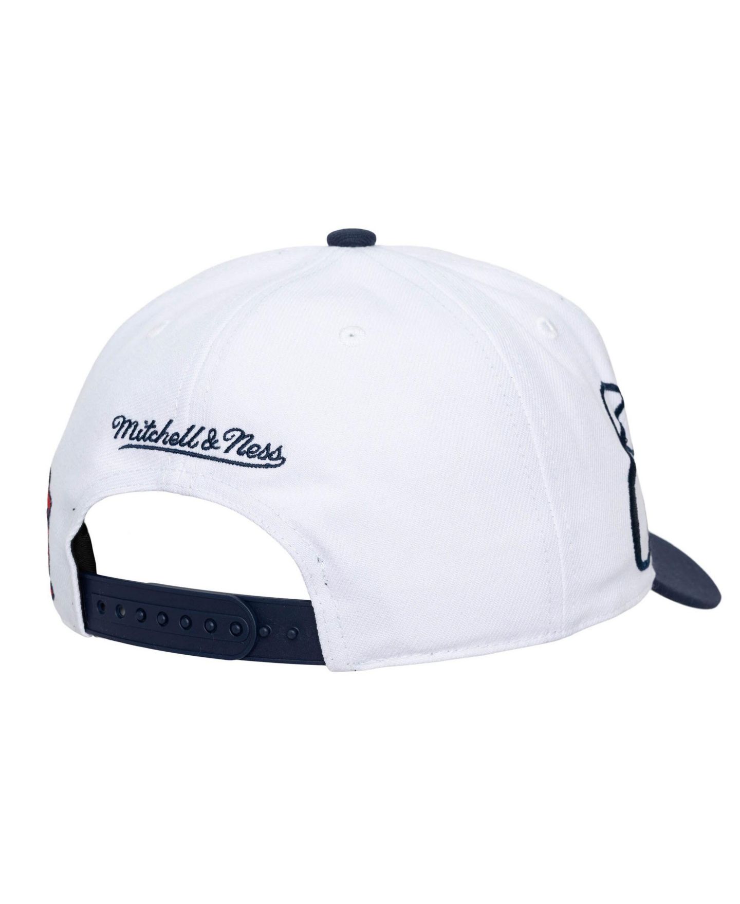 Кепка Mitchell & Ness White/Navy St. Louis Cardinals XL Script Pro Crown Adjustable Hat — фото 3