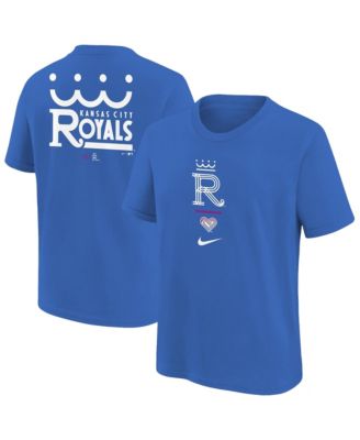 Big Boys and Girls Royal Kansas City Royals 2026 City Connect T-Shirt