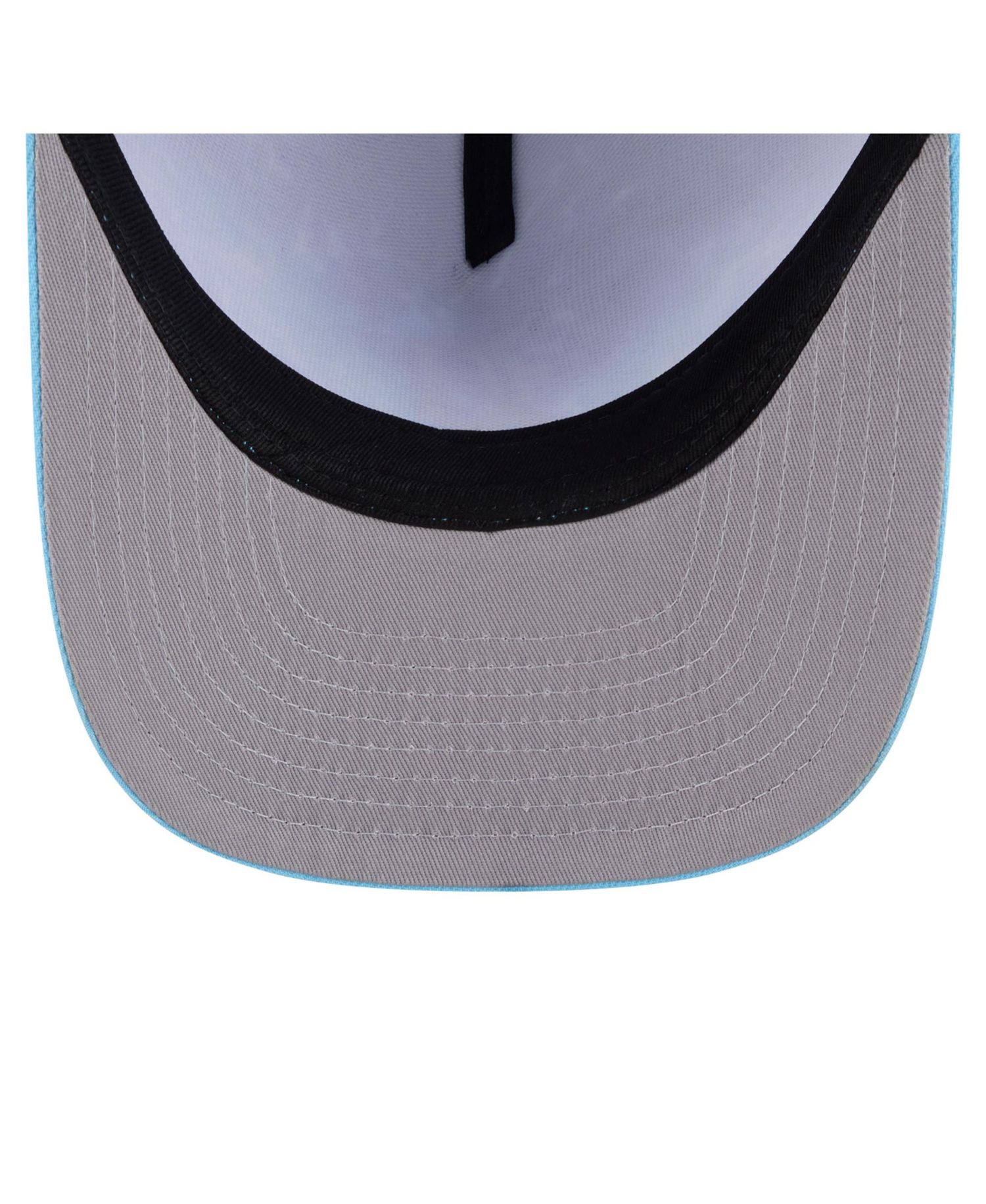 Men's Light Blue Detroit Tigers Deep Water Pre-Curved 9FIFTY A-Frame Snapback Hat