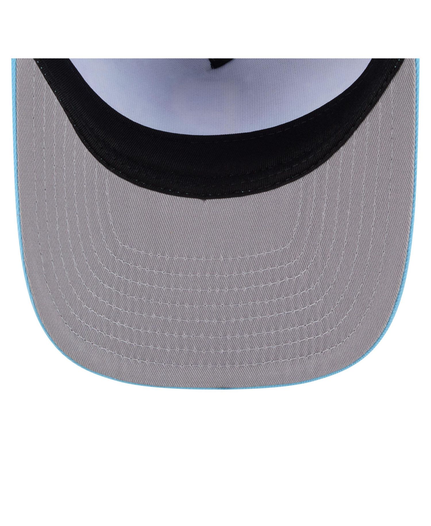 Men's Light Blue Pittsburgh Pirates Deep Water Pre-Curved 9FIFTY A-Frame Snapback Hat