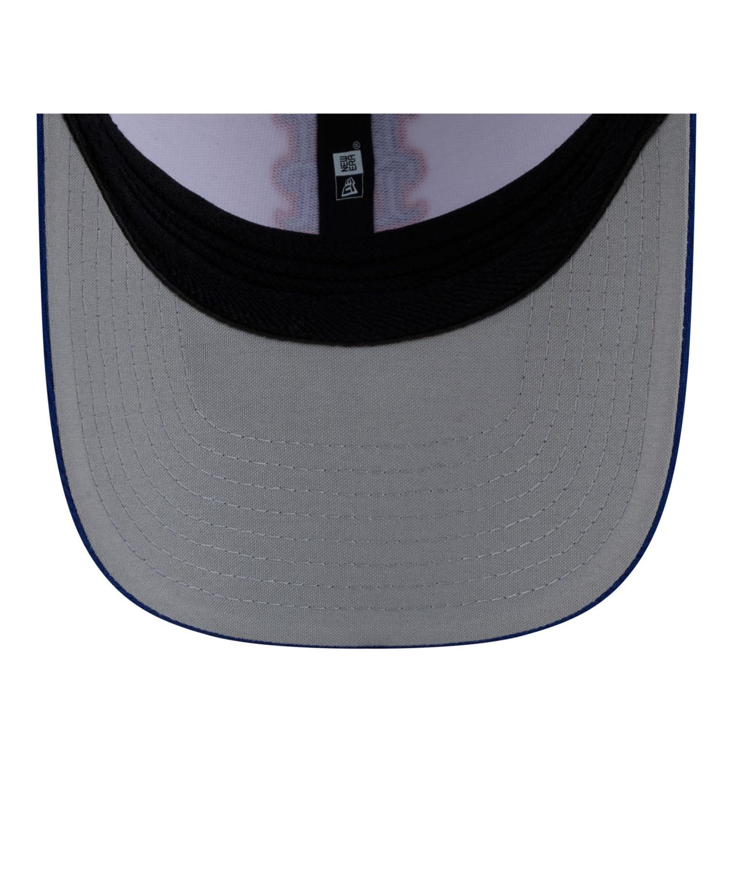 Big Boys and Girls White/Royal New York Mets Baseball 39THIRTY M-Crown Flex Hat