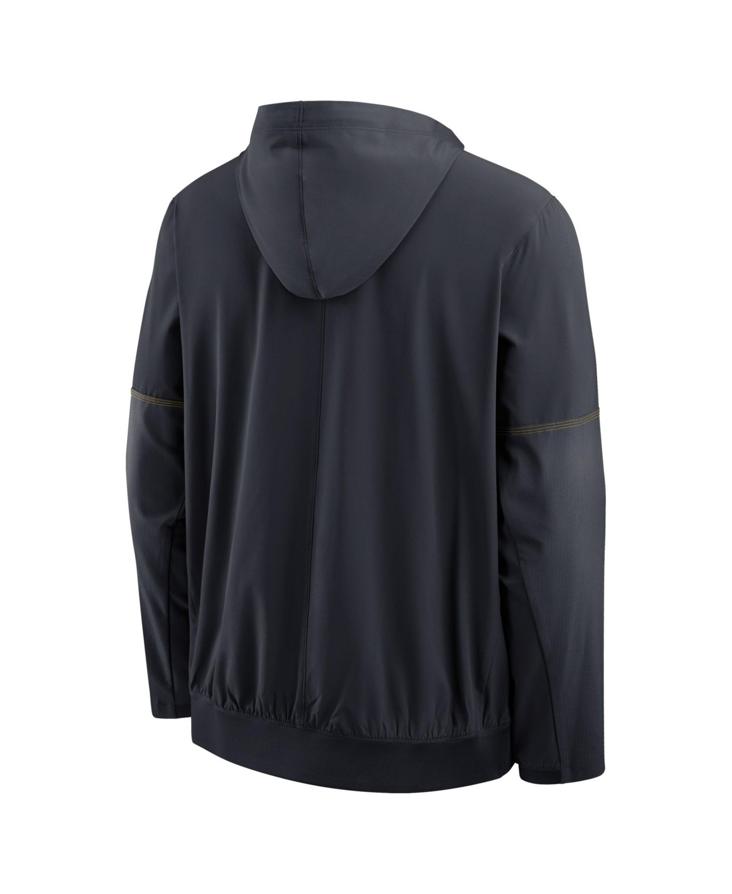 Men's Navy Michigan Wolverines 2026 Sideline Anorak Half-Zip Hoodie