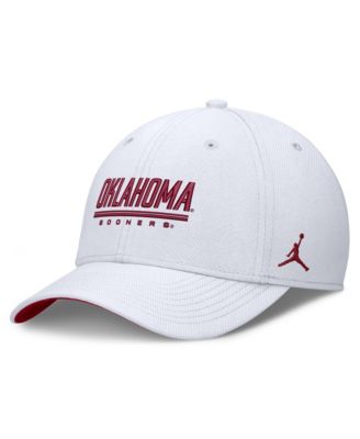 Men's White Oklahoma Sooners Game Day Rise Swooshflex Hat
