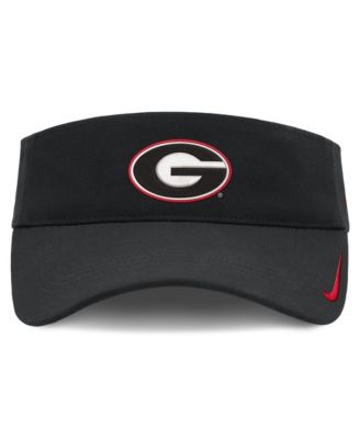 Men's and Women's Black Georgia Bulldogs 2026 On-Field Ace Adjustable Visor Hat
