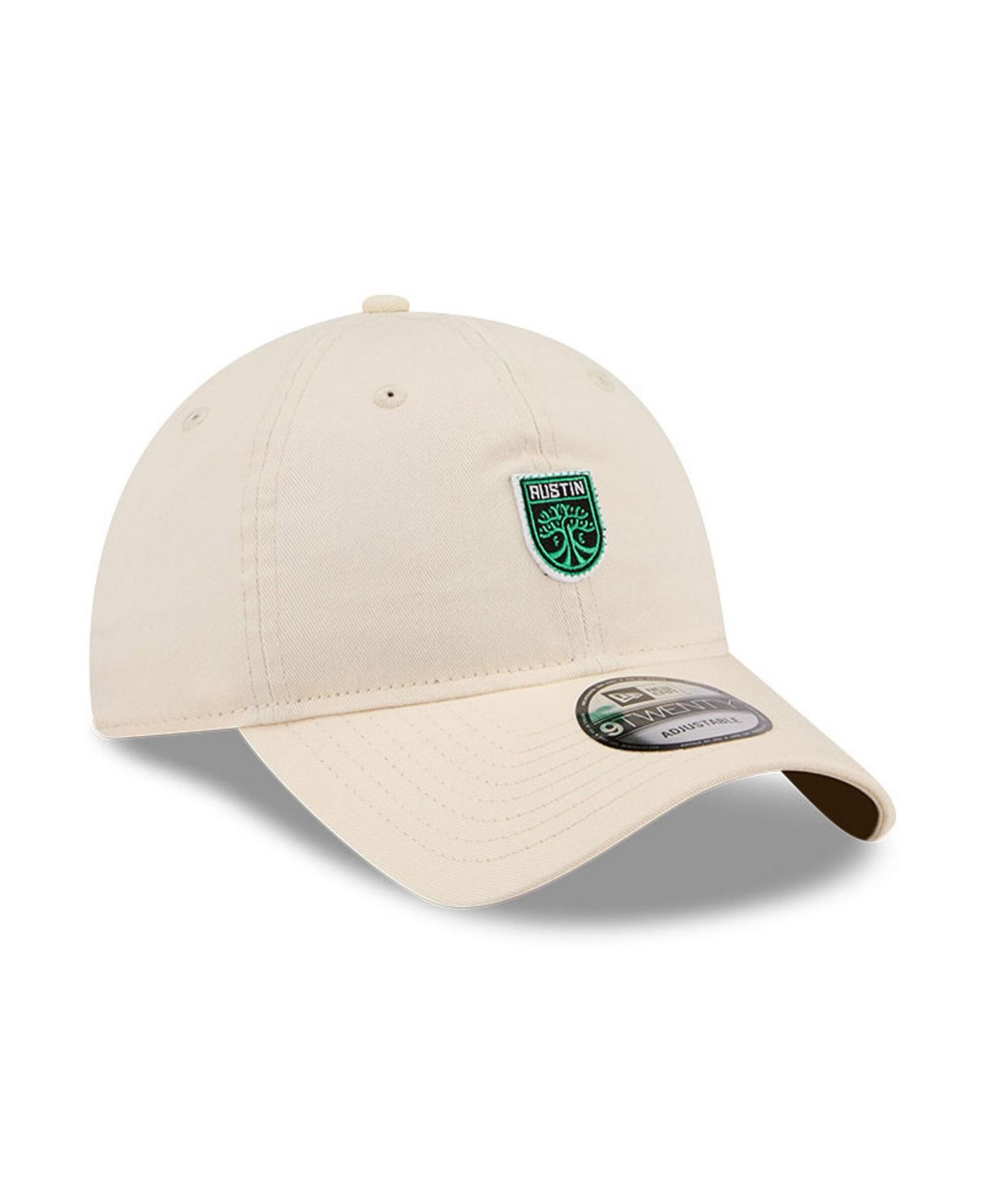 Мужская кепка New Era Beige Austin FC Micro Team Logo 9TWENTY Adjustable Hat — фото 3
