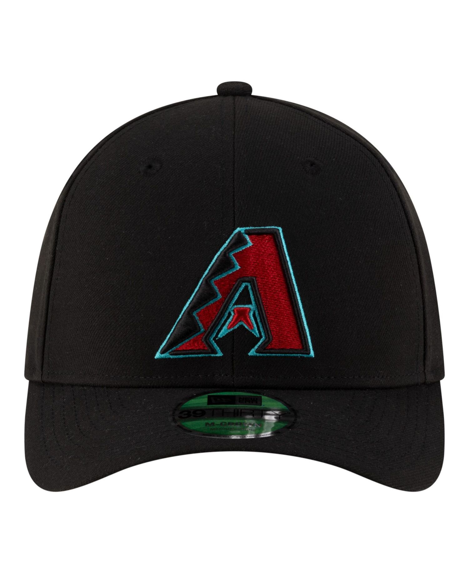 Men's Black Arizona Diamondbacks Alternate Player Replica 39THIRTY M-Crown Flex Hat