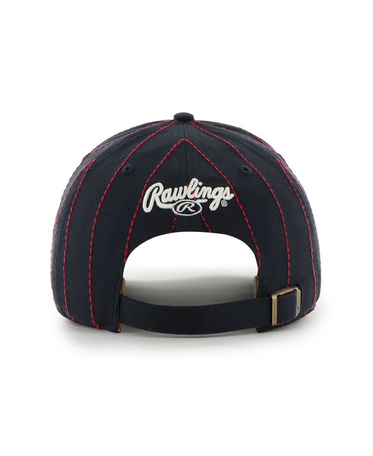'47 Brand Men's Rawlings Navy Boston Red Sox Pinstripe Hitch Adjustable Hat