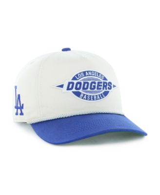 Men's Natural, Royal Los Angeles Dodgers Frame Out Hitch Adjustable Hat