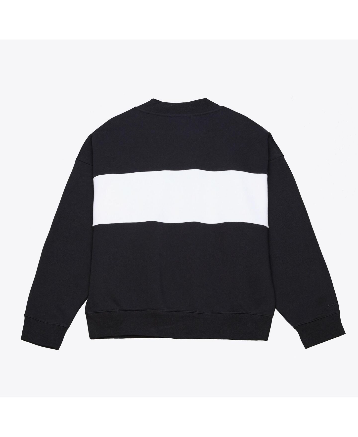 Женский свитшот Mitchell & Ness Black Seattle Seahawks Oversized Statement Quarter-Zip — фото 2