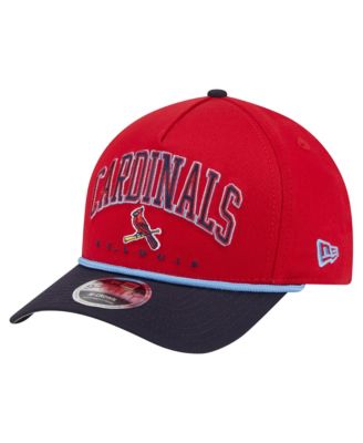 Men's Red/Navy St. Louis Cardinals Arch 9FORTY A-Frame M-Crown Adjustable Hat