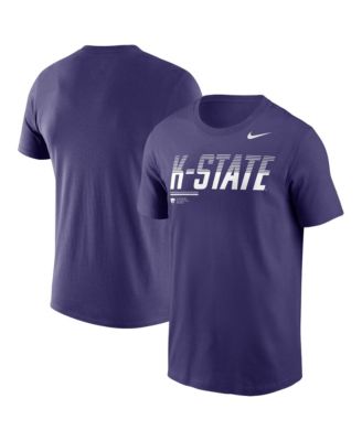 Men's Purple Kansas State Wildcats 2026 Sideline Wordmark Legend Dri-FIT T-Shirt