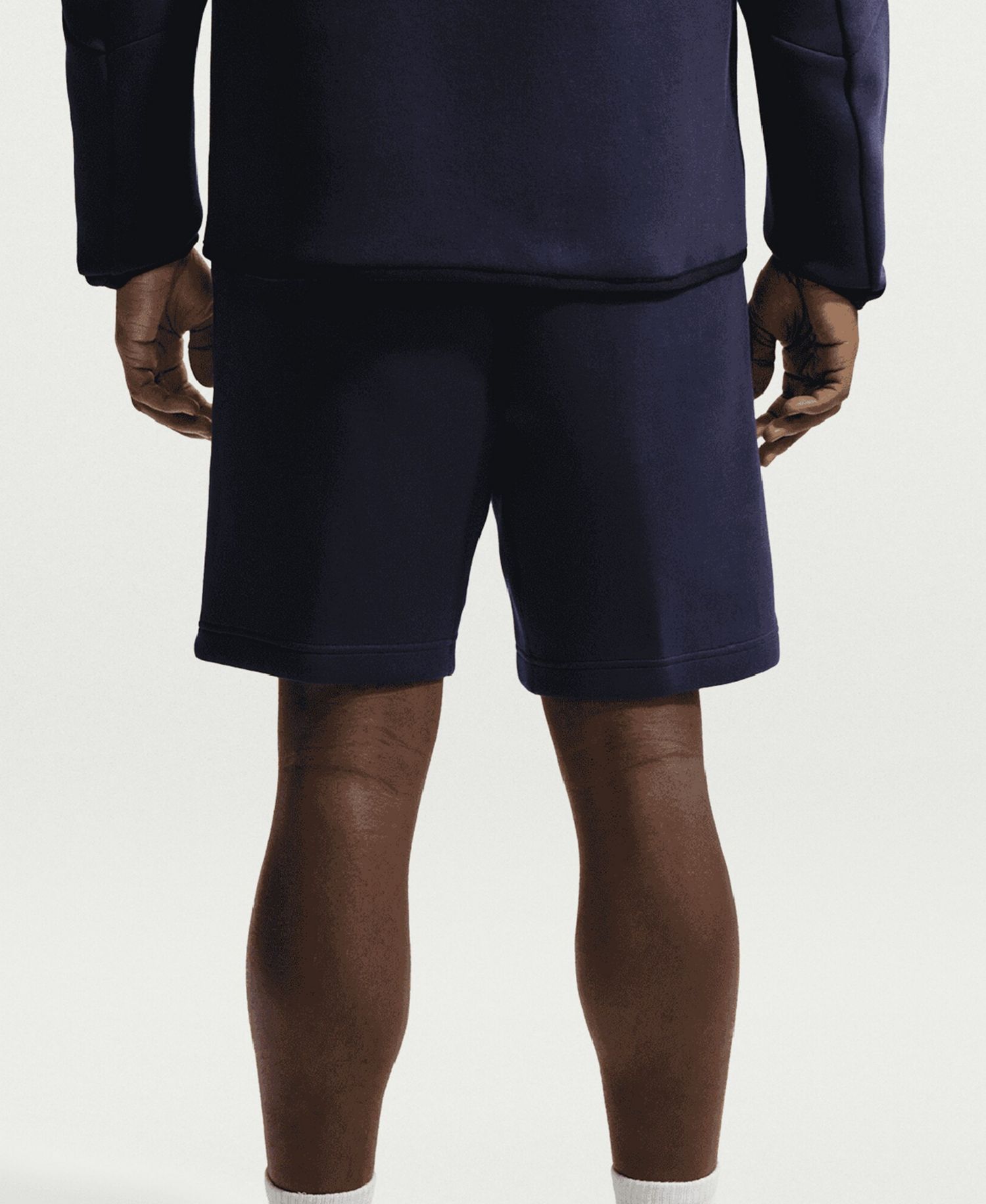 Men's Navy Barcelona Tech Fleece Shorts