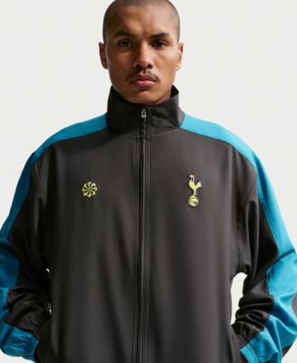Men's Black Tottenham Hotspur 2025/26 Full-Zip Track Jacket