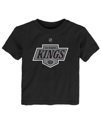 Baby Boys and Girls Black Los Angeles Kings Primary Logo T-Shirt