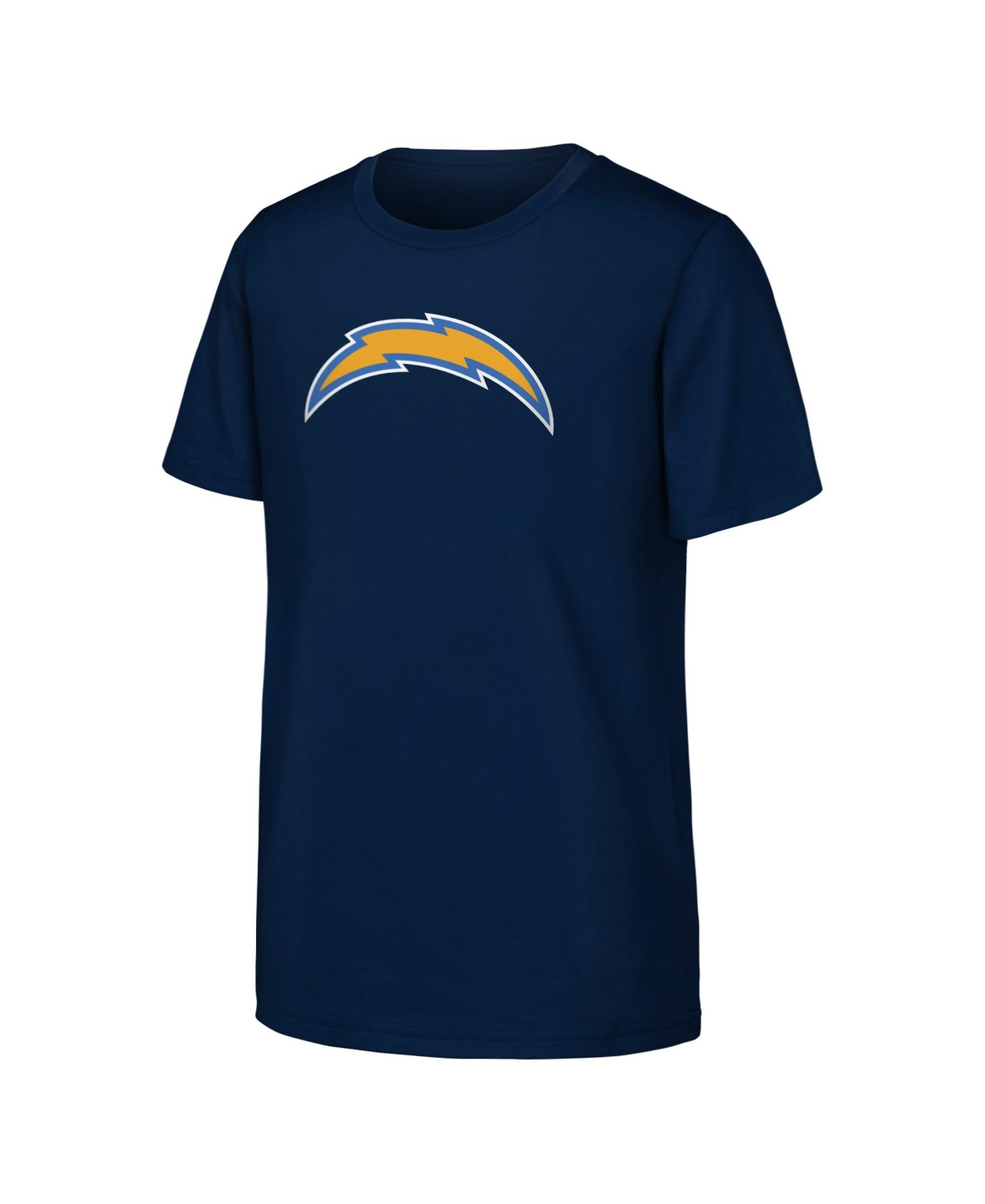 Outerstuff Kids' Outer Stuff Big Boys And Girls Navy Los Angeles Chargers Primary Logo T-shirt