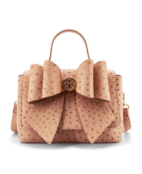 Женская сумка LIKE DREAMS Lisette Bow Small Crossbody Handbag, цвет: Пудровый