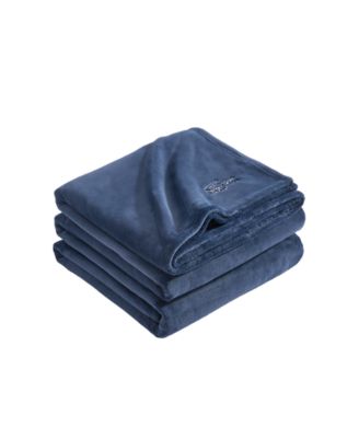 Home Courtside Soft Touch Coco Flannel Blanket, King