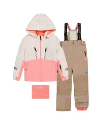 Toddler Girls(4T-5T) Two Piece Teknik Snowsuit