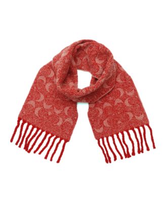 Signature-C Boucle Twill Muffler Scarf