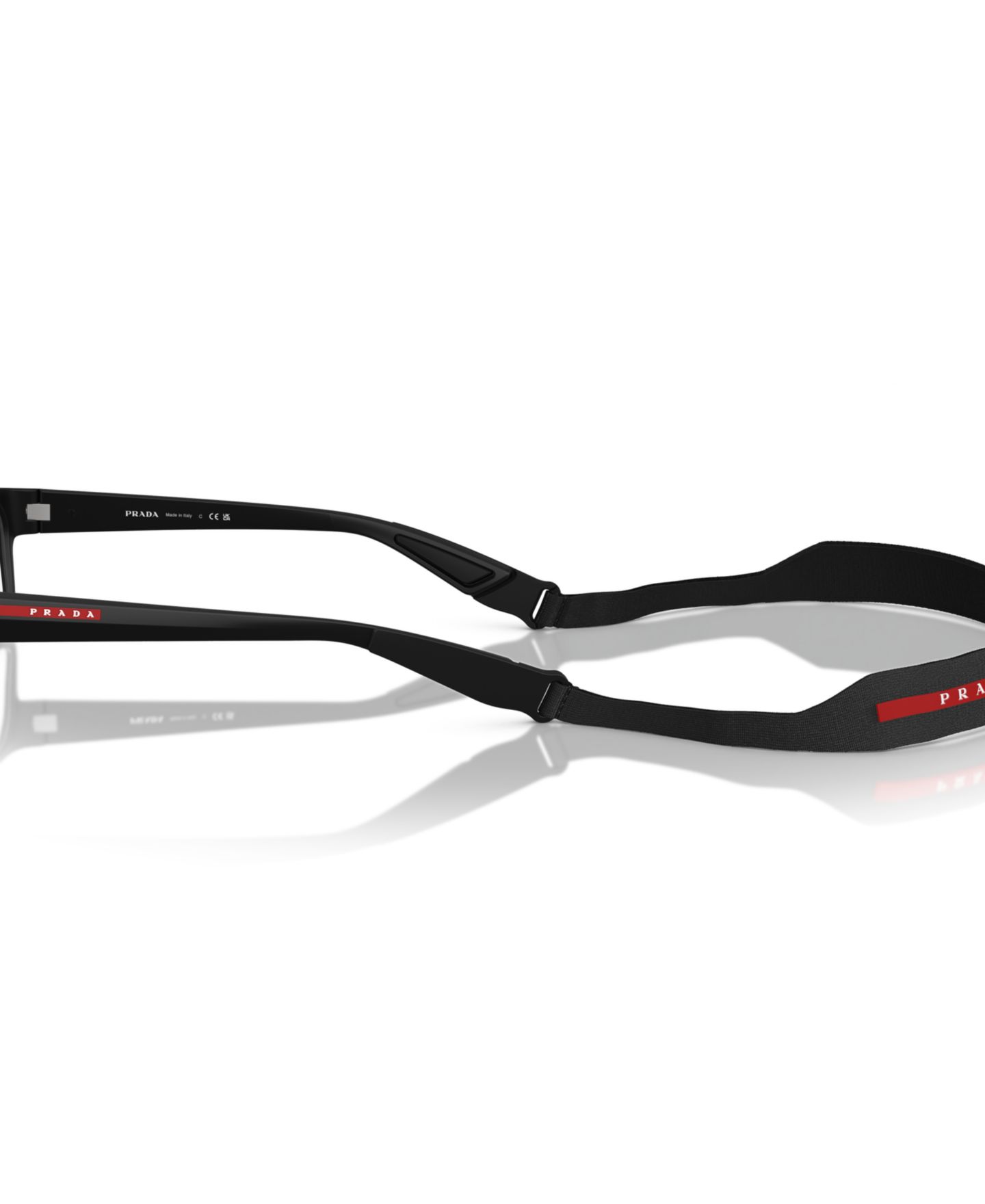 Мужские очки PRADA LINEA ROSSA Eyeglasses, PS 03RV, цвет: Матовый чёрный — фото 4